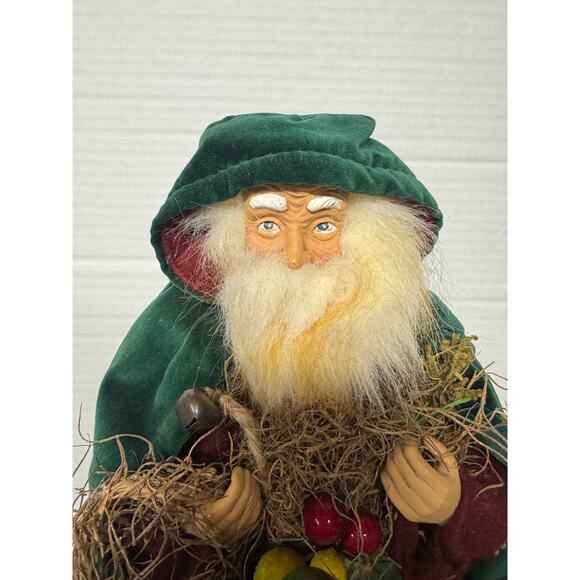 Vintage 1991 Santa's Best Classic Collectables Rustic Santa Claus 16" - Picture 5 of 8